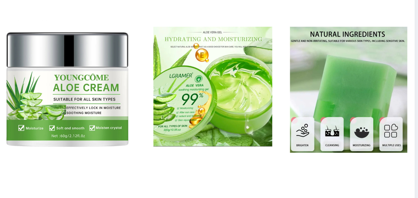 Aloe Vera Complete Care Kit for Men – Fresh & Natural Skin Care